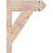 Ekena Millwork Traditional Arts & Crafts Smooth Outlooker, Douglas Fir, 5 1/2"W x 14"D x 18"H OUT06X14X18TRA03SDF - alternate 4
